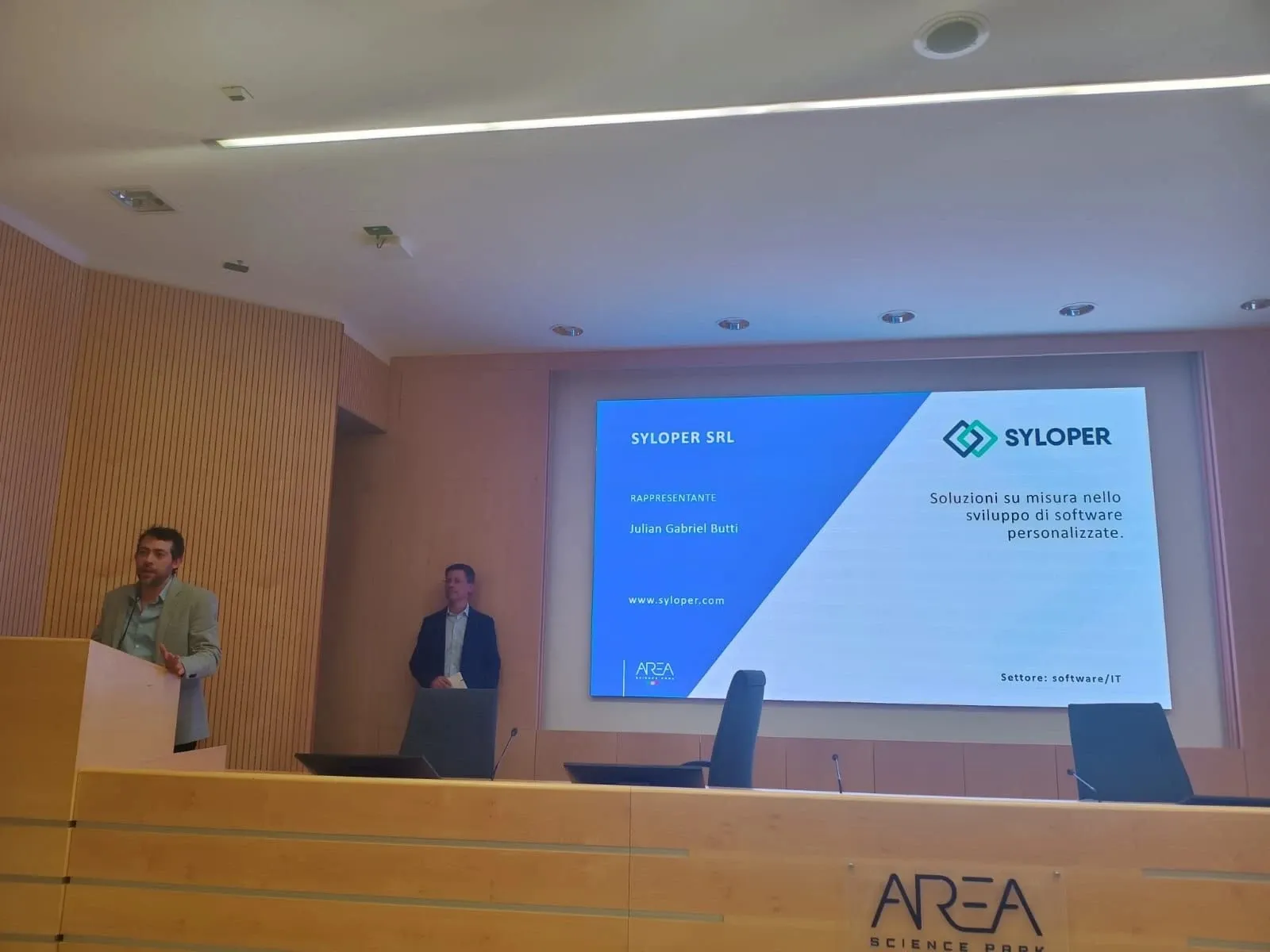Presentación de Syloper en Area Science Park