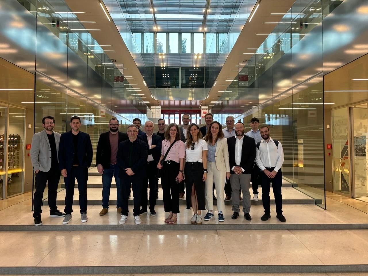 Delegación de empresas argentinas durante la misión comercial a Italia
