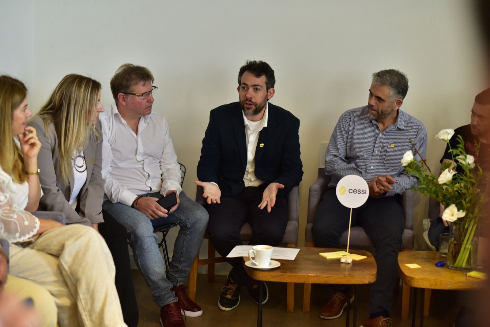 Julián Butti en una mesa de conversación con socios durante el Planning Day de CESSI